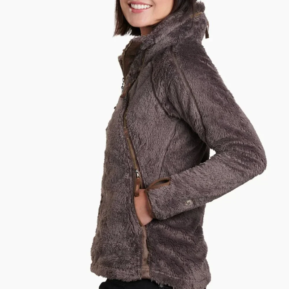KUHL Flight Fleece Zip-Up Jacket in Breen (Brown) | Size S - Picture 10 of 12